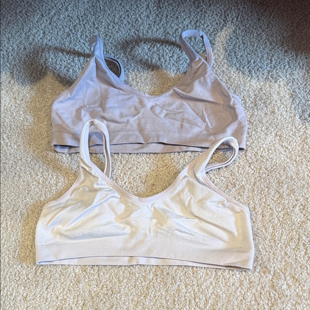 Set of Two Training/Sports Bras for Girls(Ships from OR)